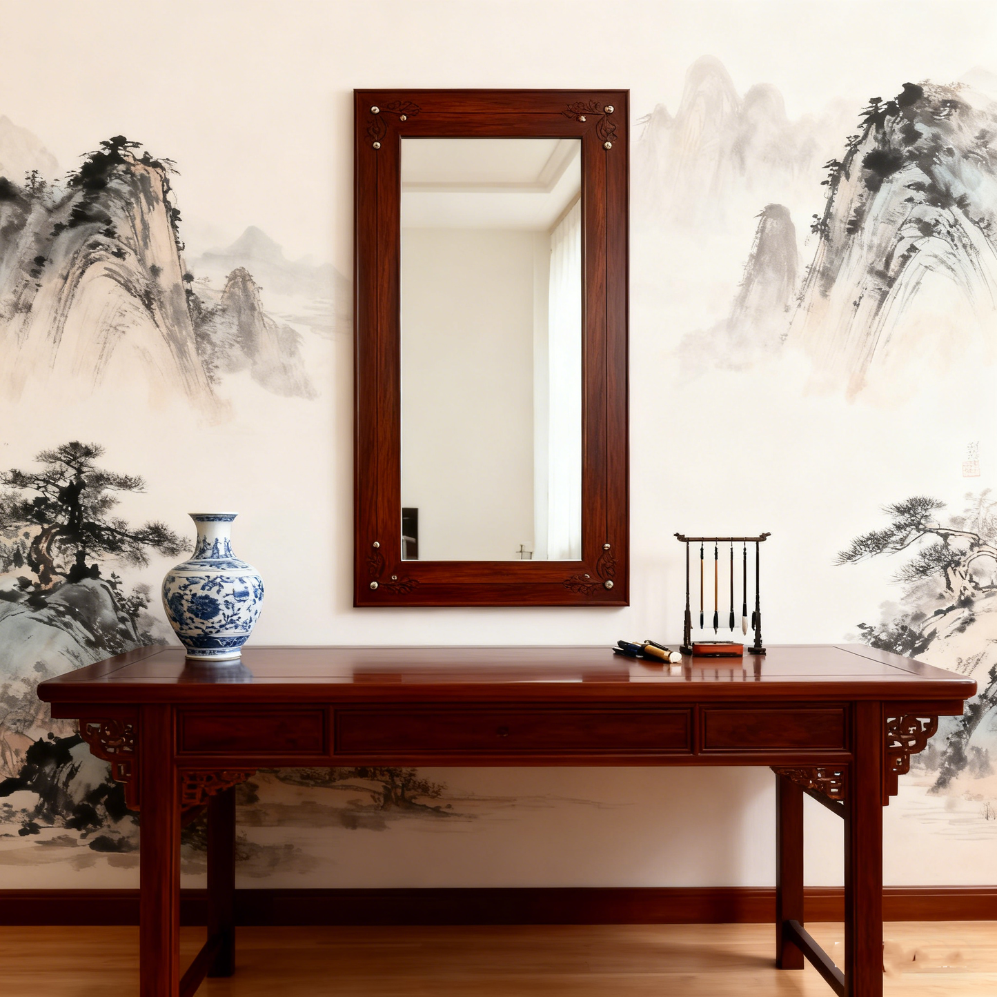 Manado Natural Carved Mirror - 80cm x 180cm