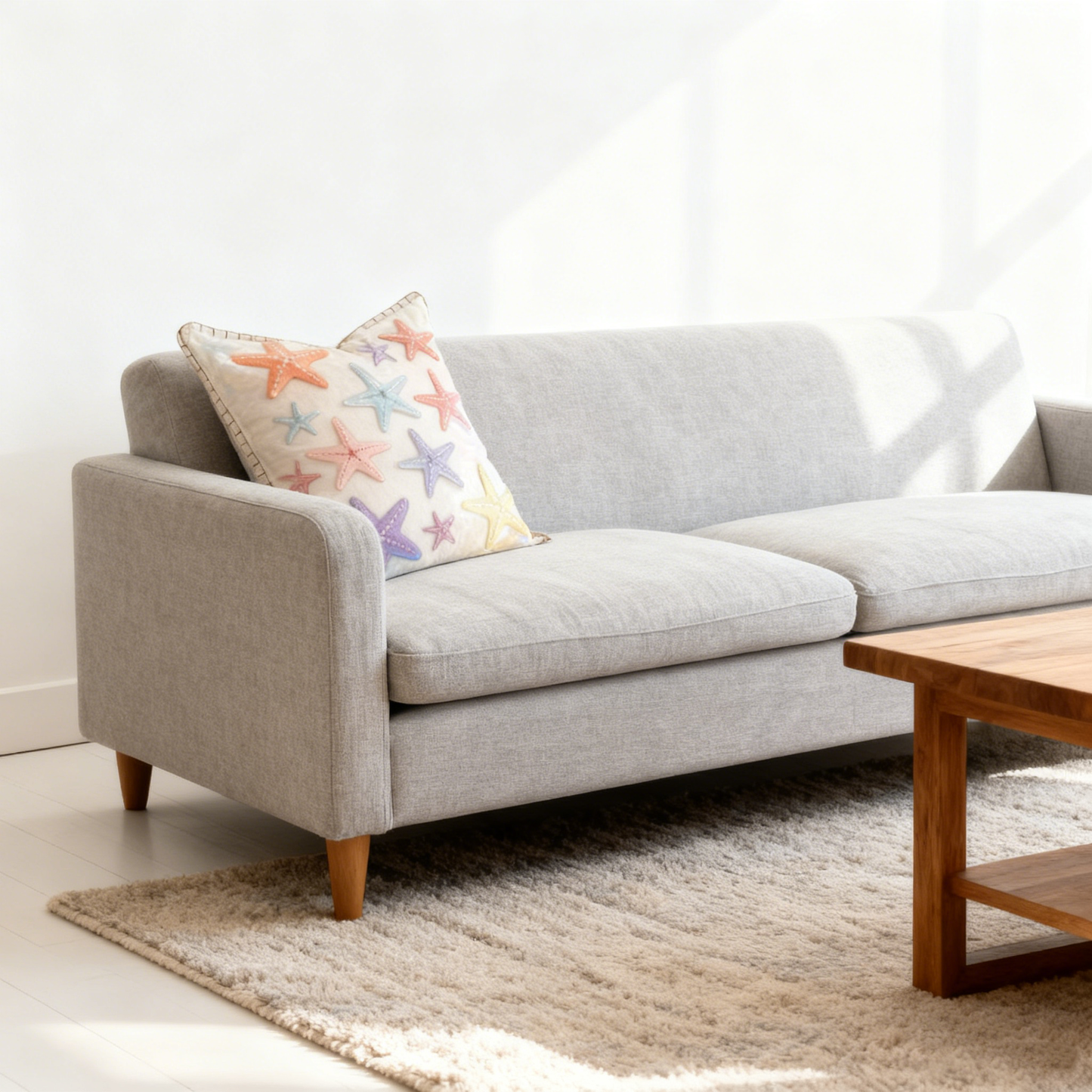 Starfish cushion cover