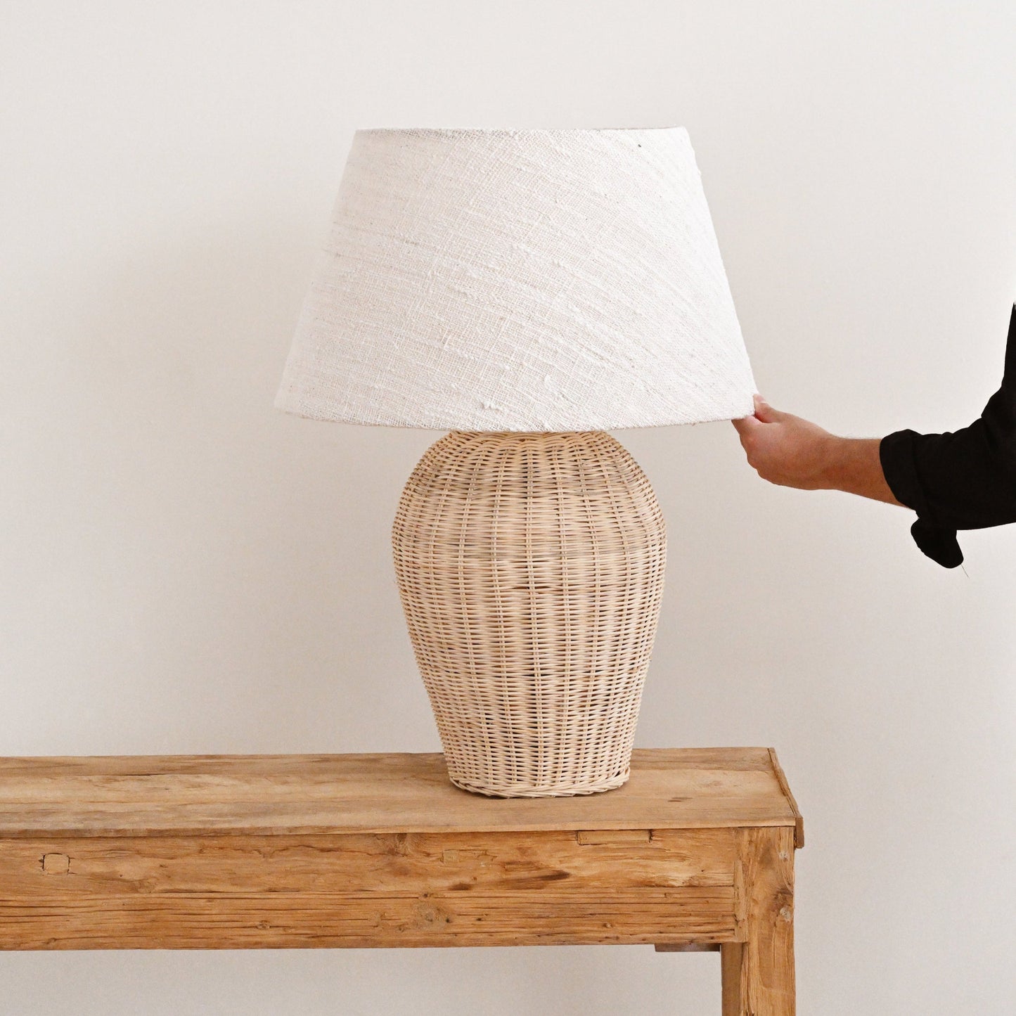 Rattan Table Lamp