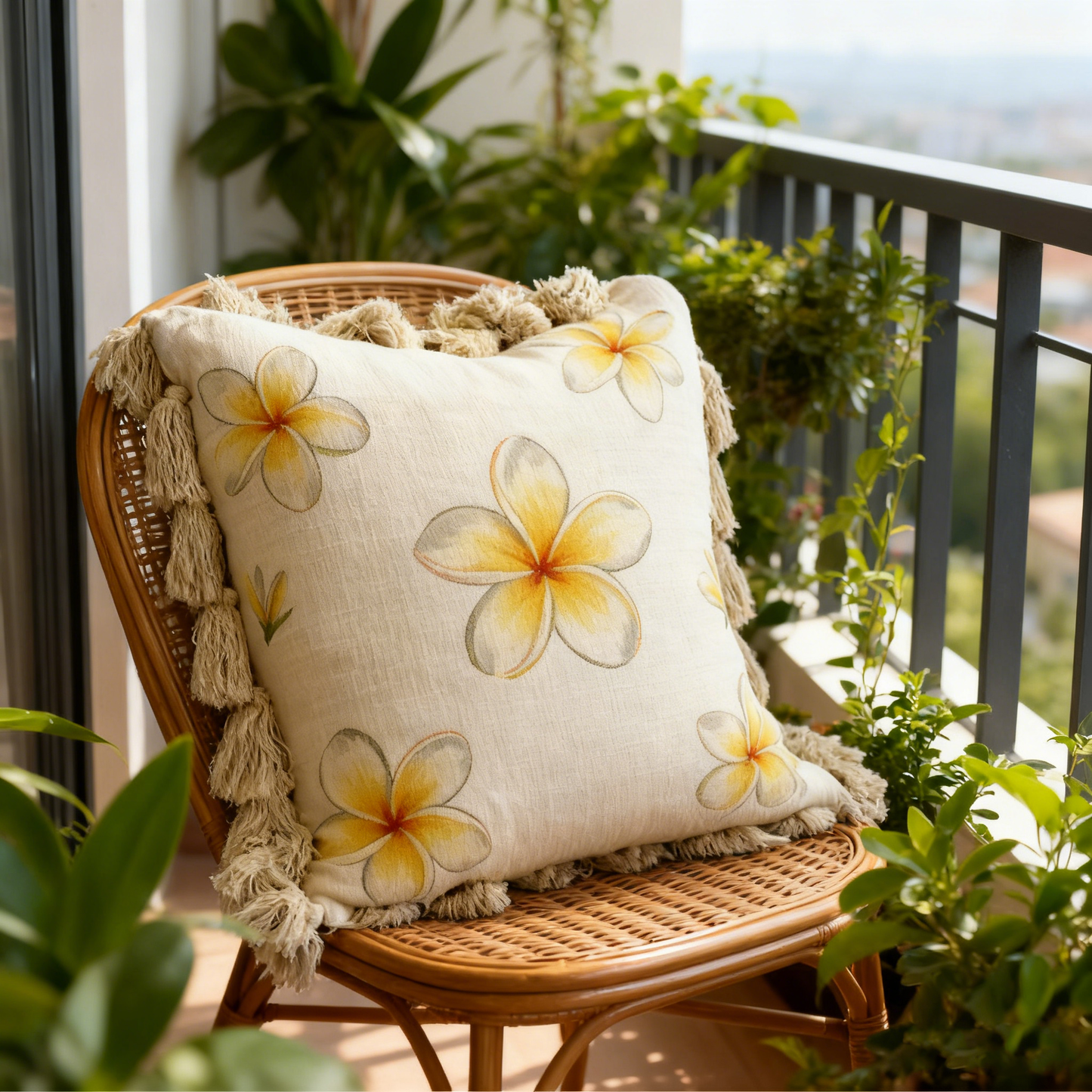 Luxe Tassel Cushion Cover - 55cm x 55cm