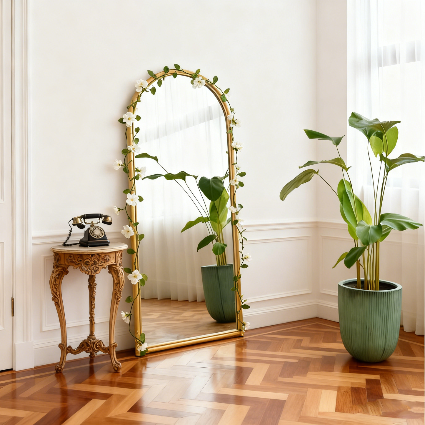 Large Arched Mirror