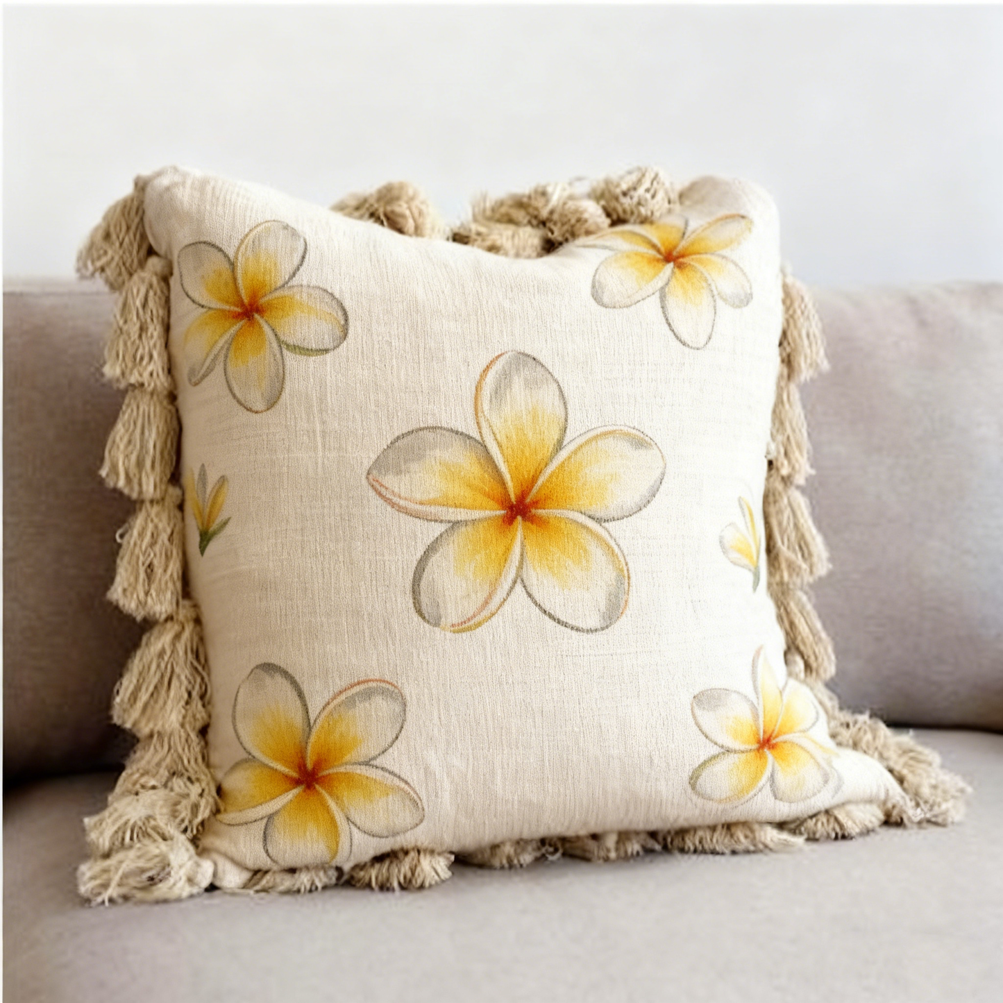 Luxe Tassel Cushion Cover - 55cm x 55cm