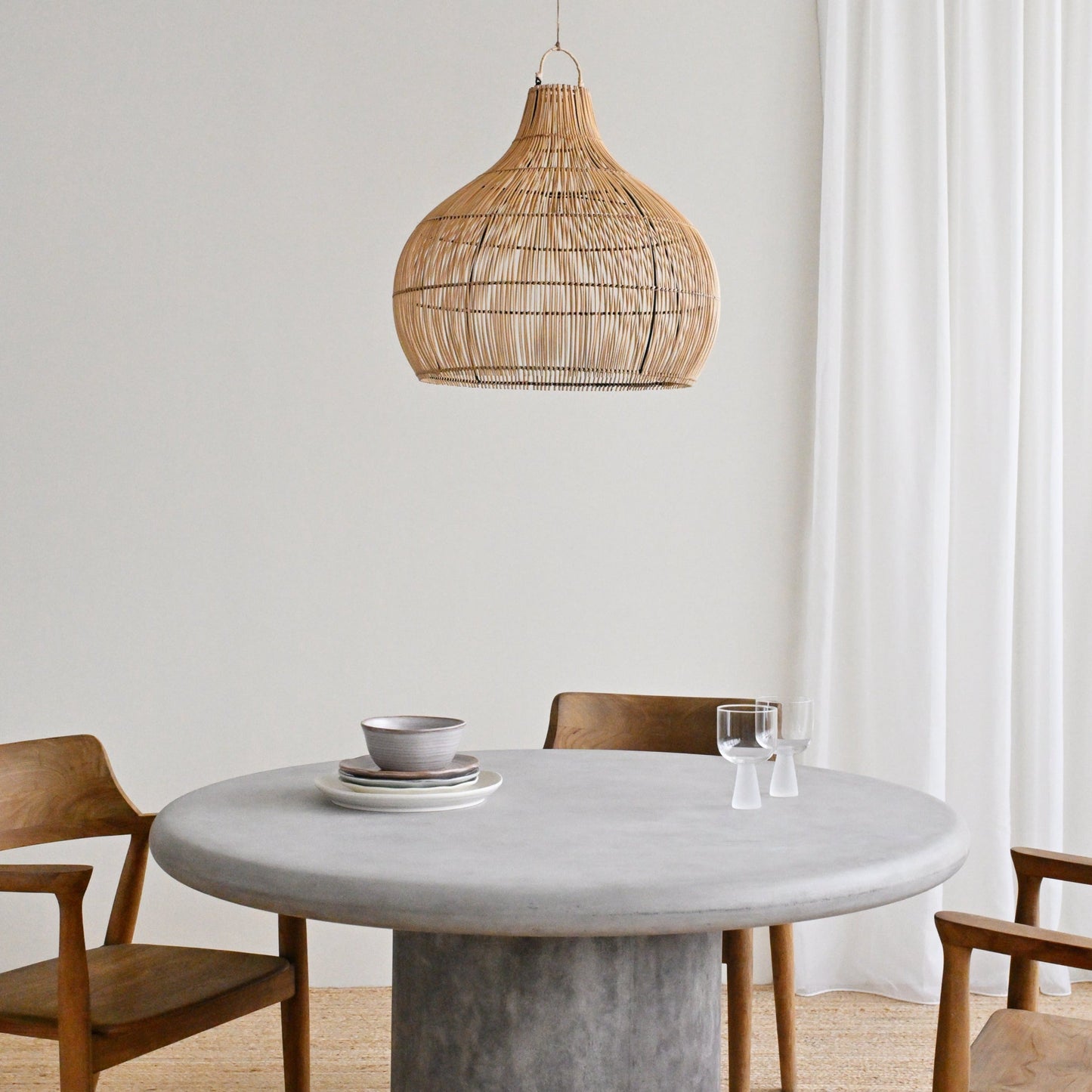 Bola Pendant Lampshade Natural