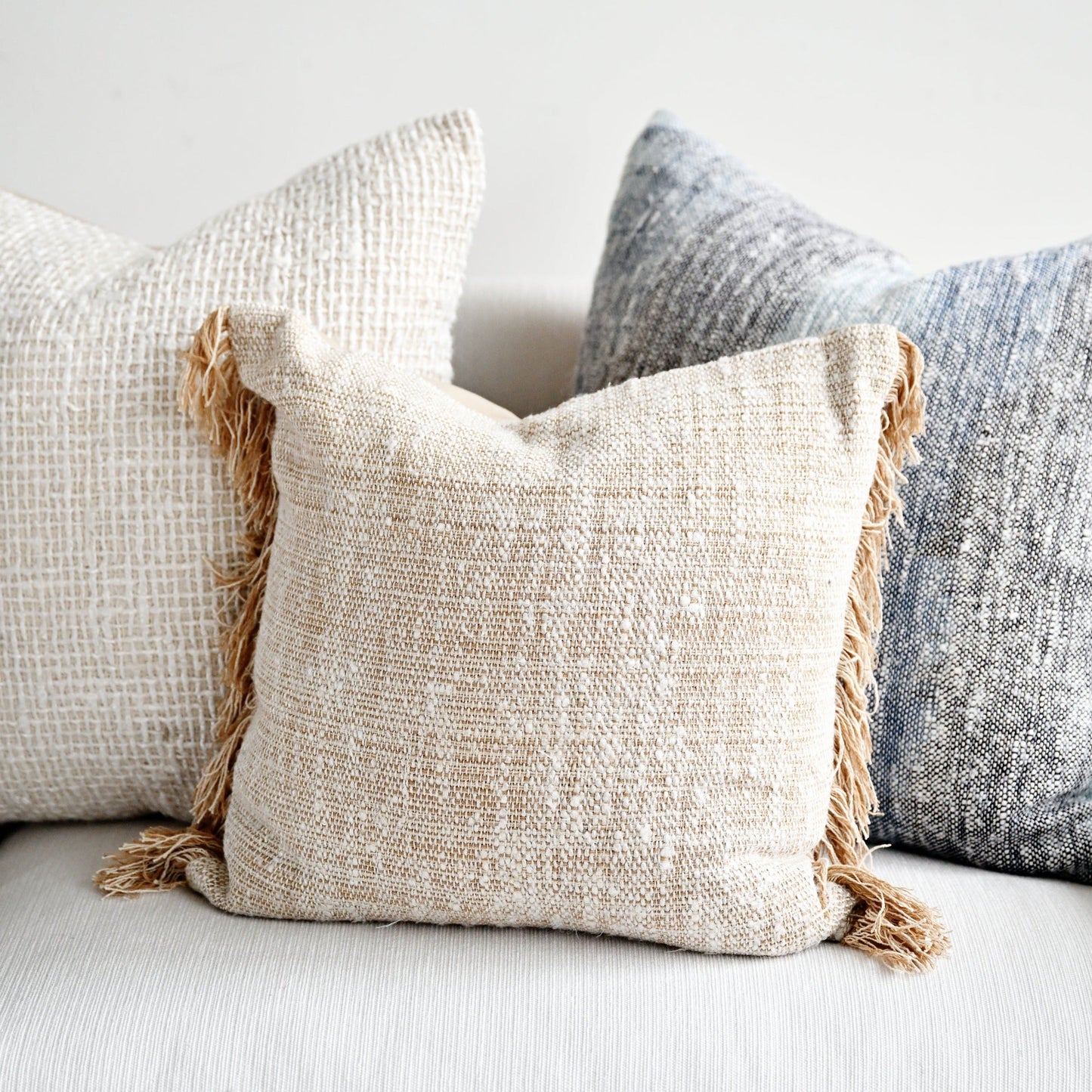 Kaeya Blue Cushion Cover - 55cm x 55cm