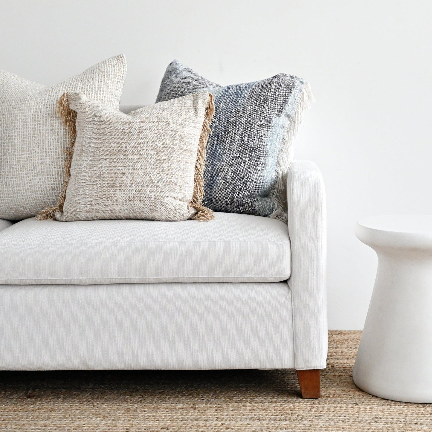 Kaeya Blue Cushion Cover - 55cm x 55cm