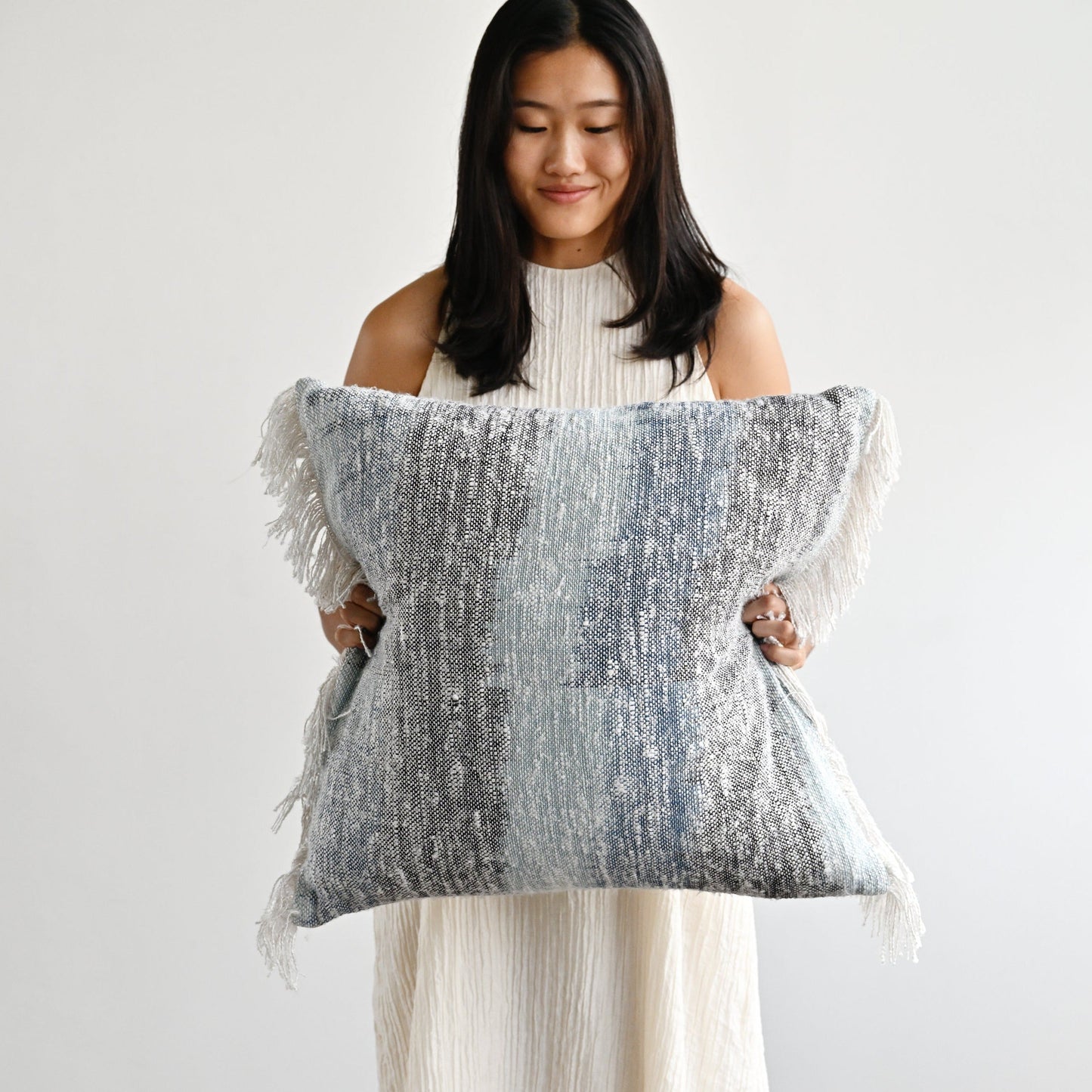 Kaeya Blue Cushion Cover - 55cm x 55cm