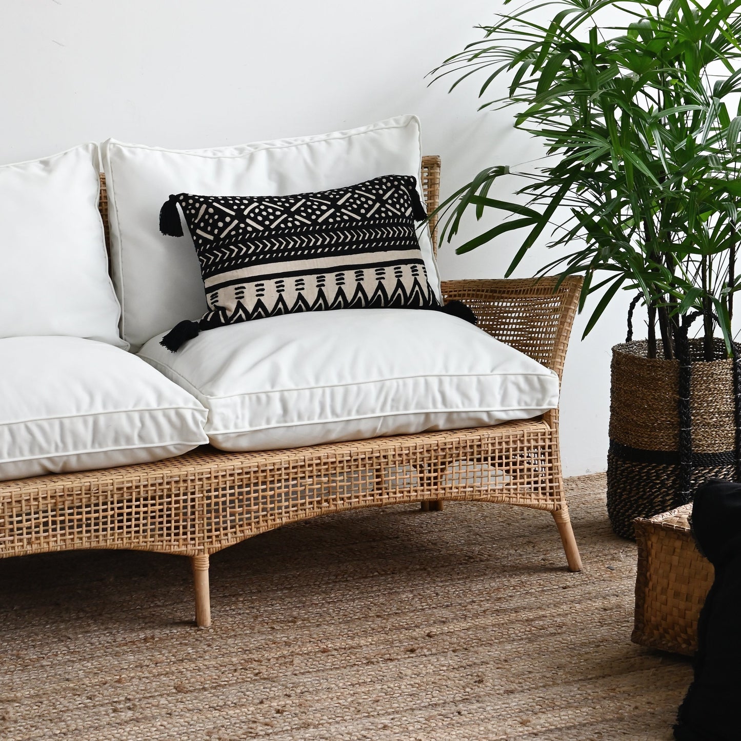 Outdoor Cushion Cover -2.5 Seater Sofa