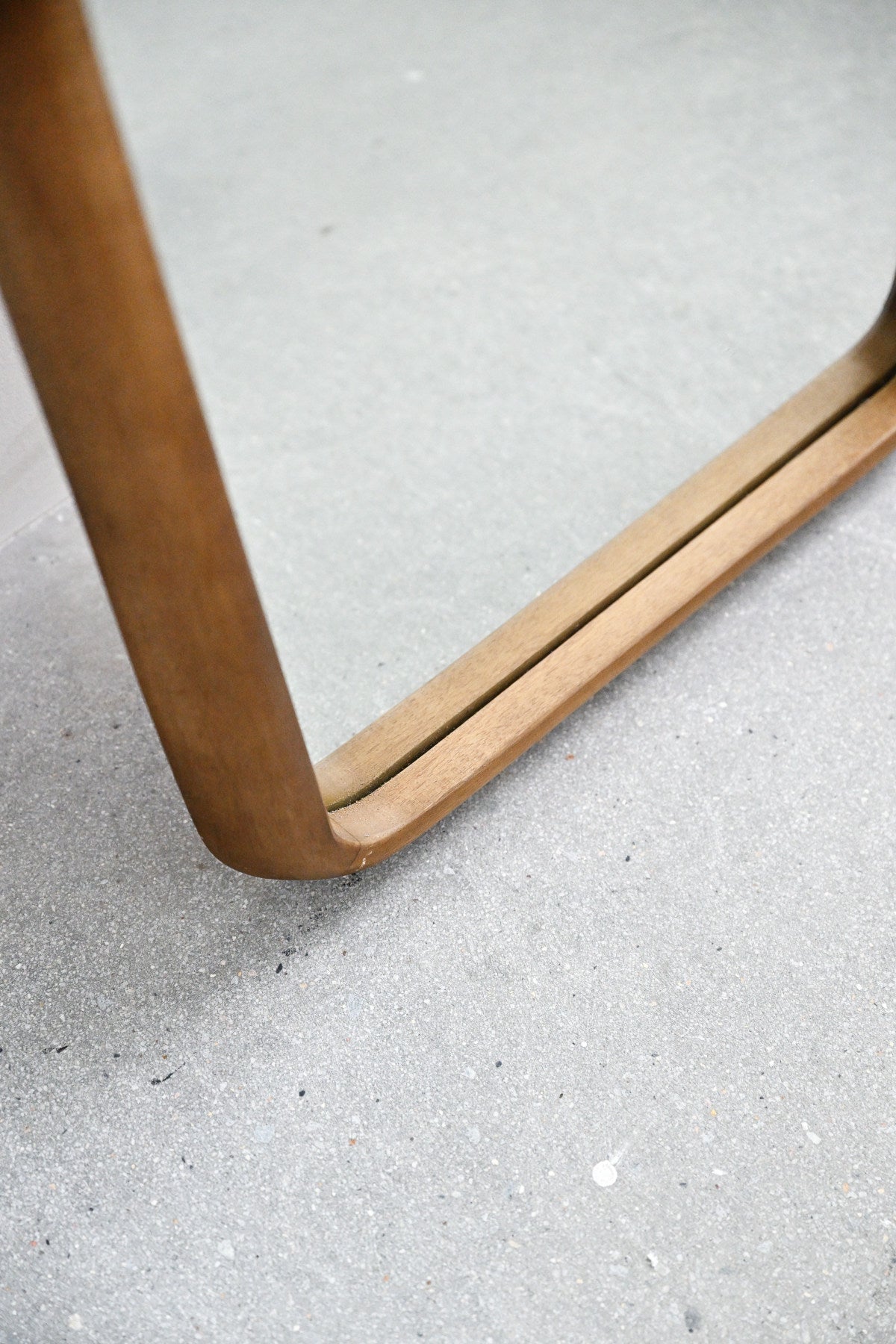 Exotic Wood Mirror - Natural - 60cm x 200cm