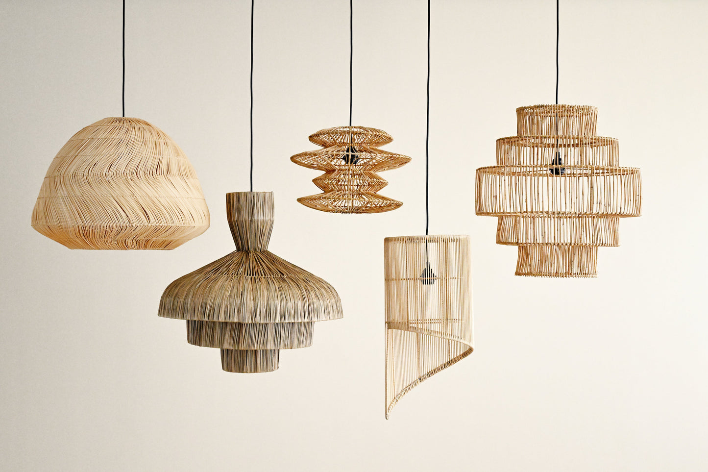 Hive Rattan Pendant Lamp