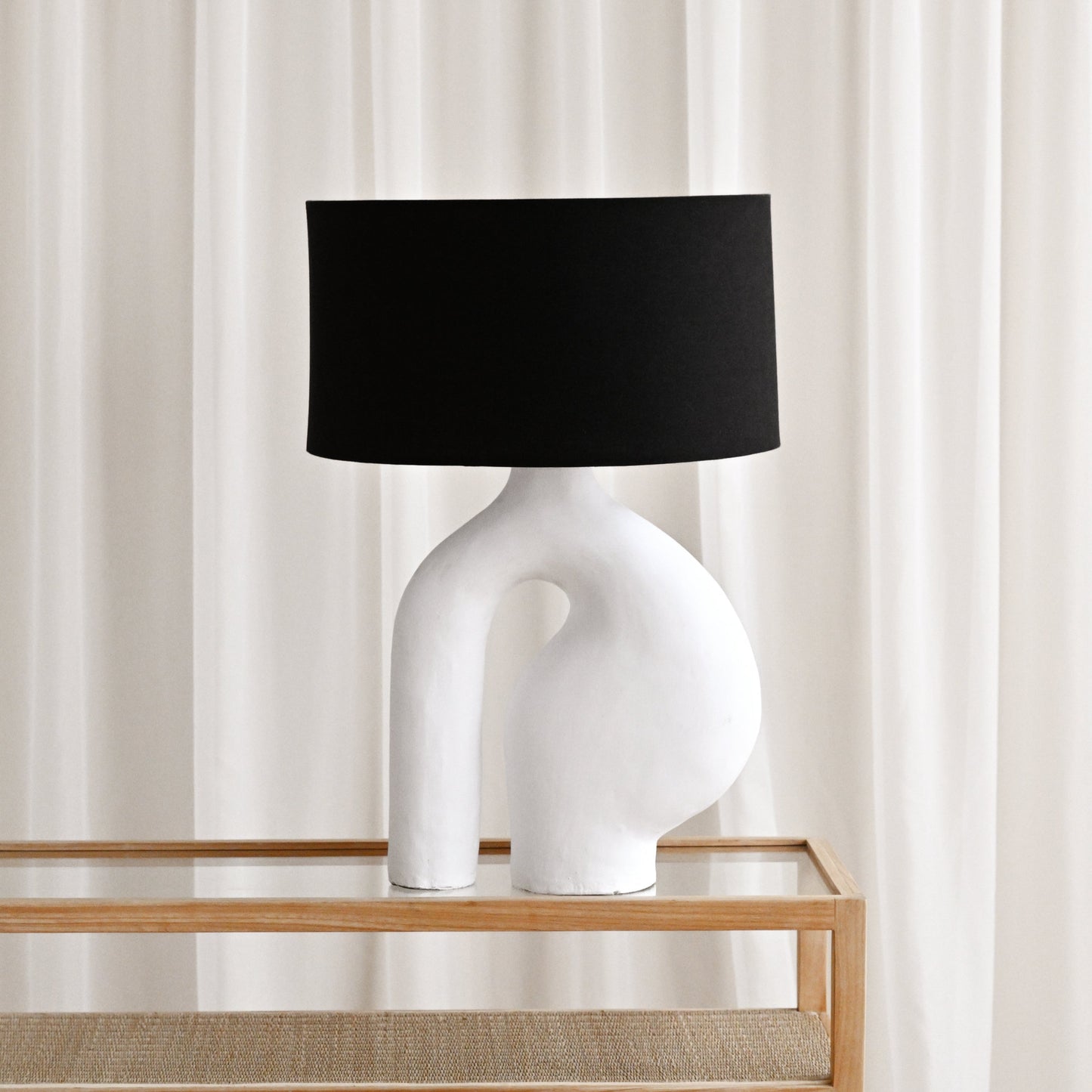 Langsa Table Lamp - White