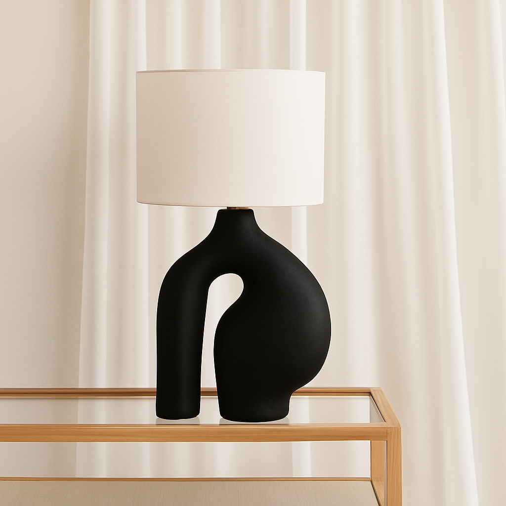 Langsa Table Lamp - Black