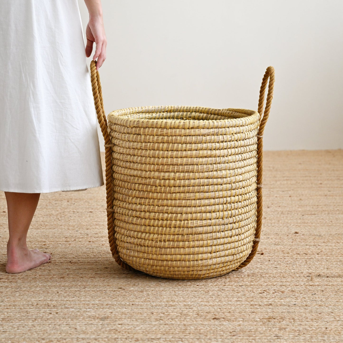 Marina Rope Handle Basket