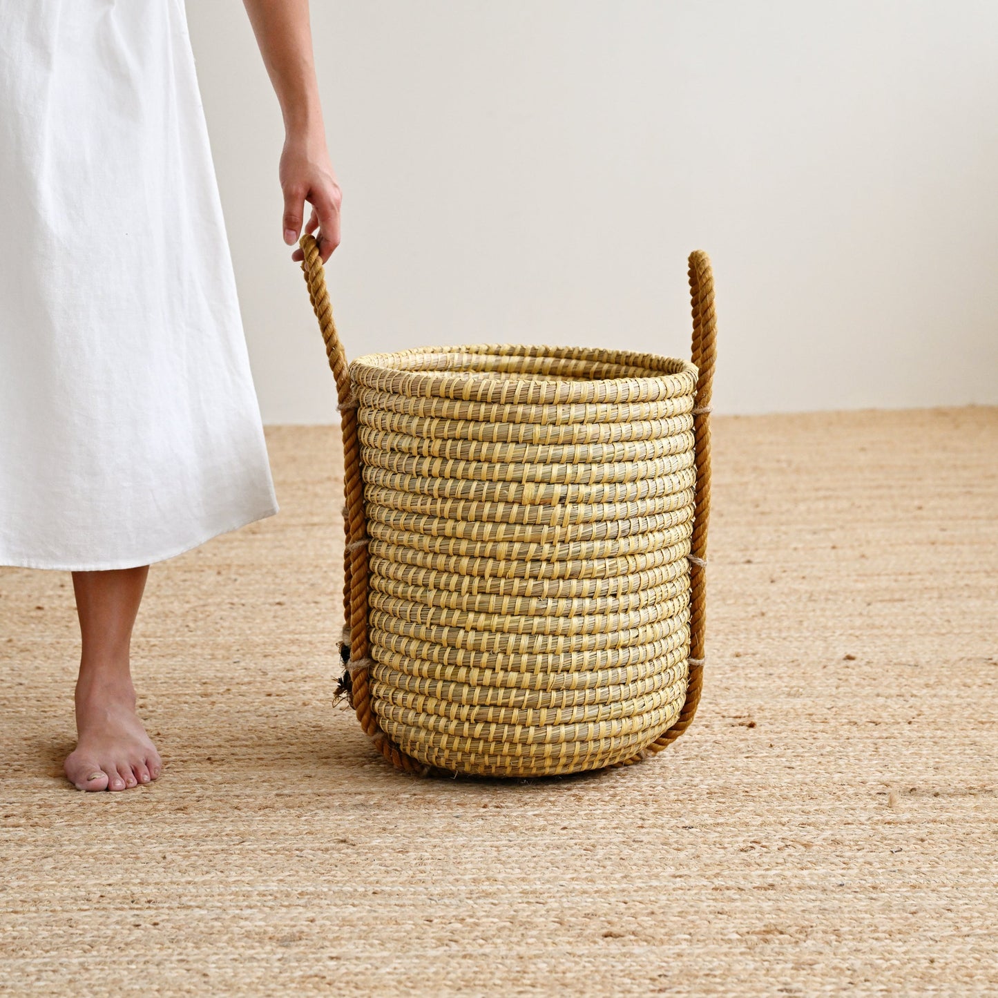 Marina Rope Handle Basket