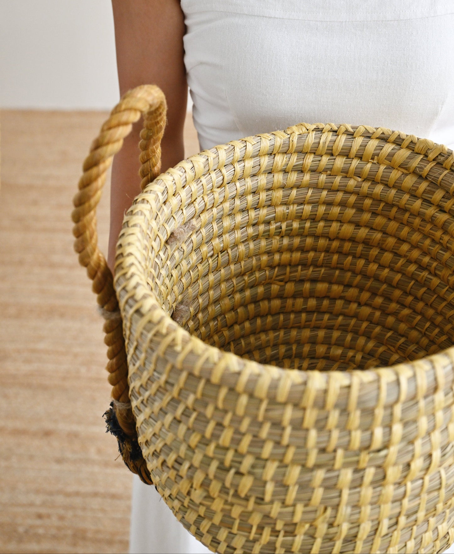 Marina Rope Handle Basket