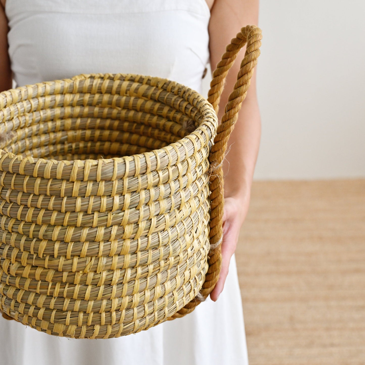 Marina Rope Handle Basket
