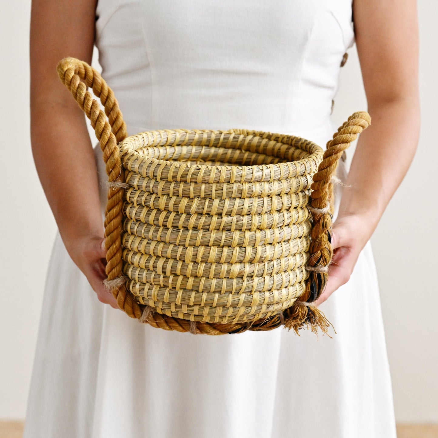 Marina Rope Handle Basket