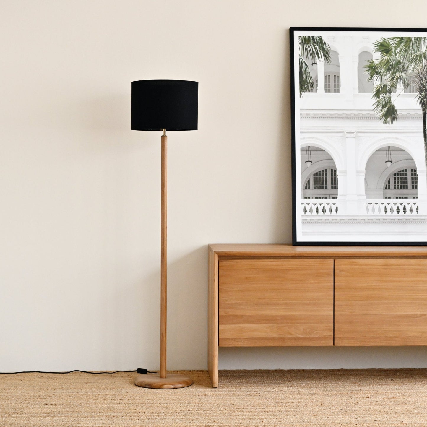 Mercury Standing Lamp - Natural