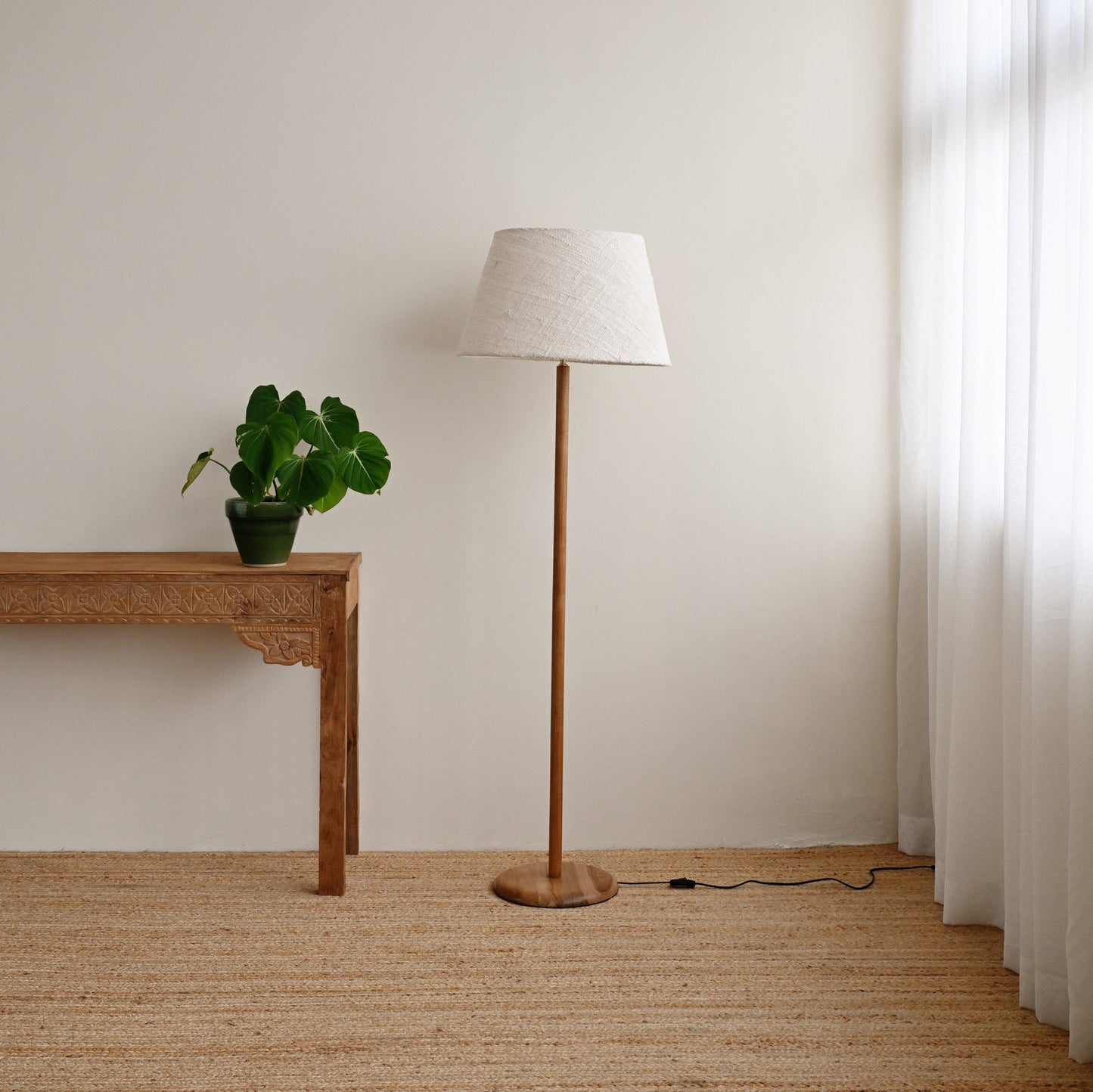 Mercury Standing Lamp - Natural