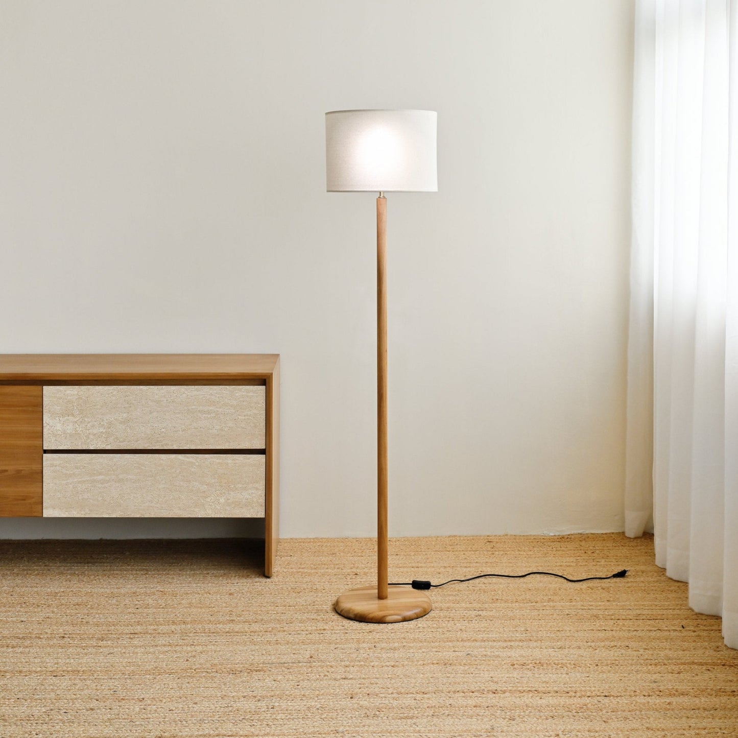 Mercury Standing Lamp - Natural