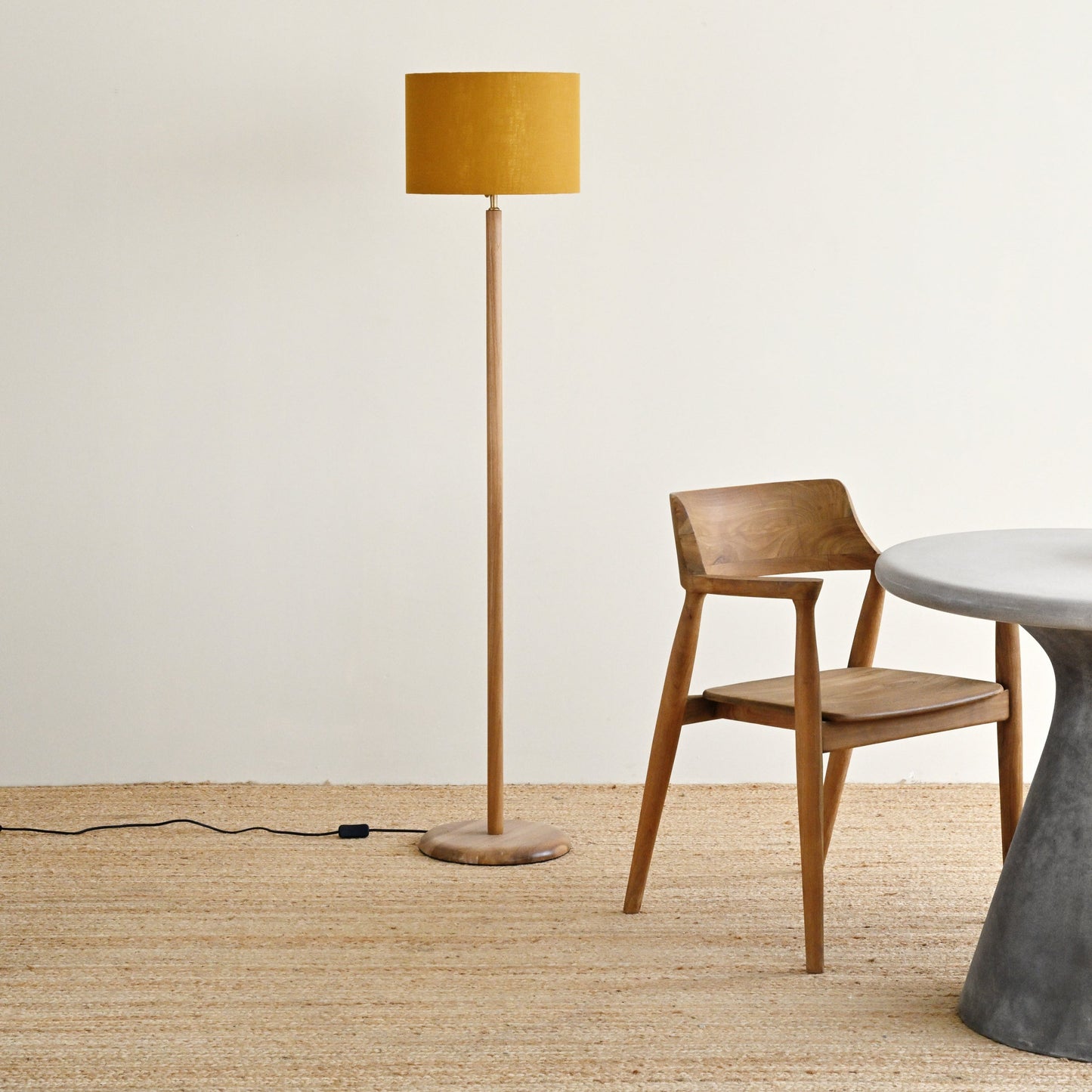 Mercury Standing Lamp - Natural