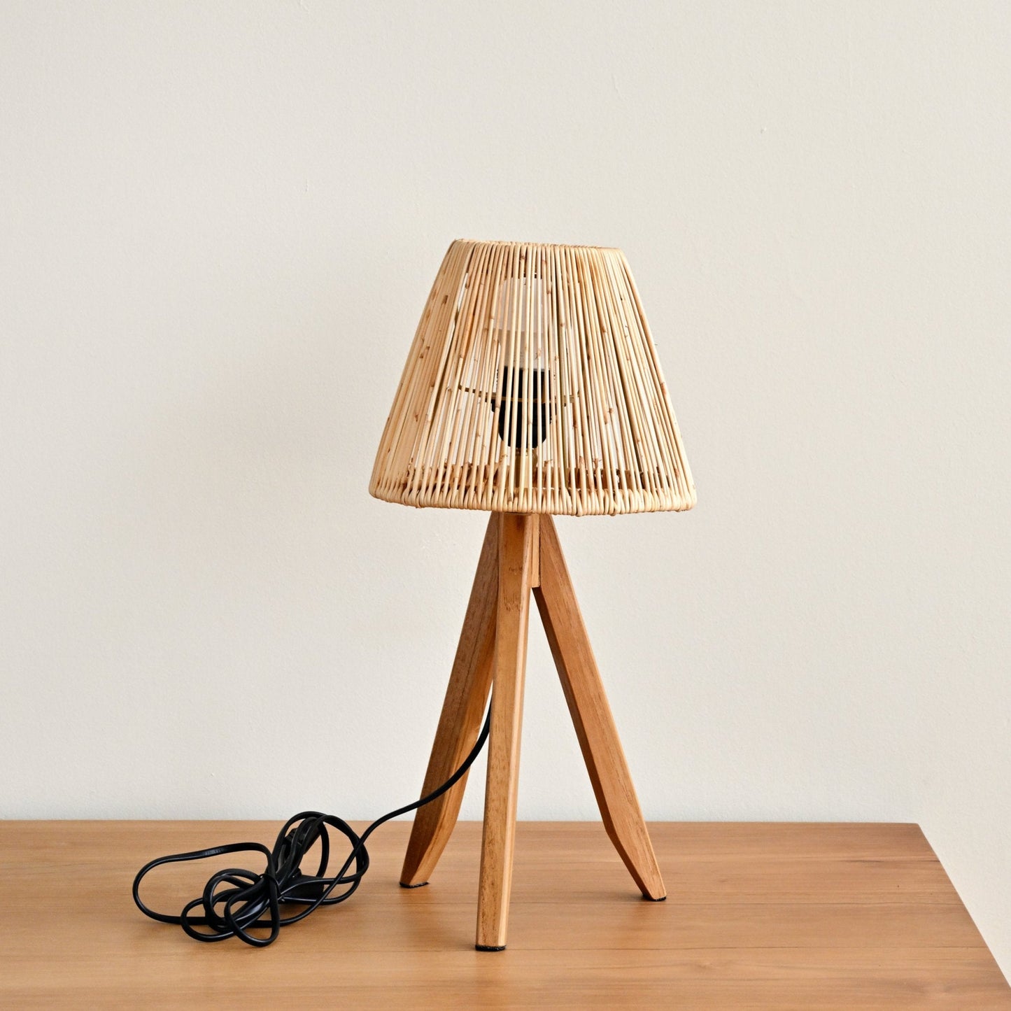 Mini Toothpick Table Lamp - Natural