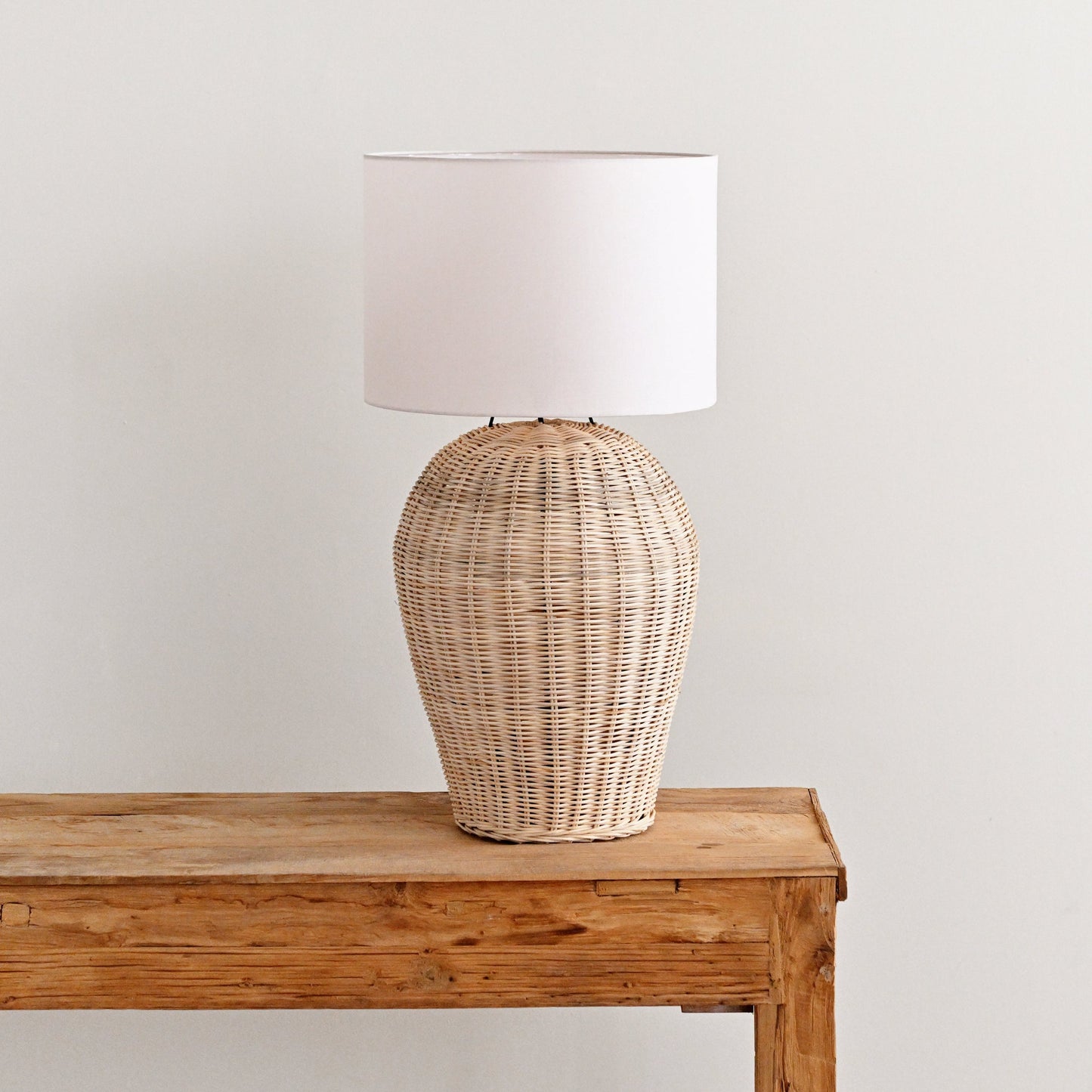 Rattan Table Lamp