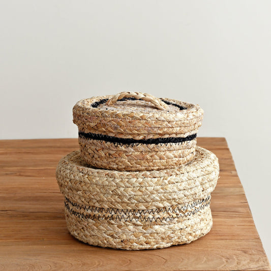 Round Tiffin Basket - Set of 2