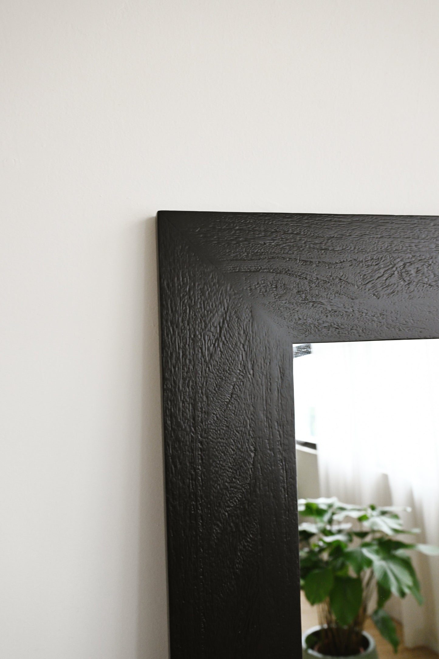 Santorini Mirror 180cm - Rustic Black