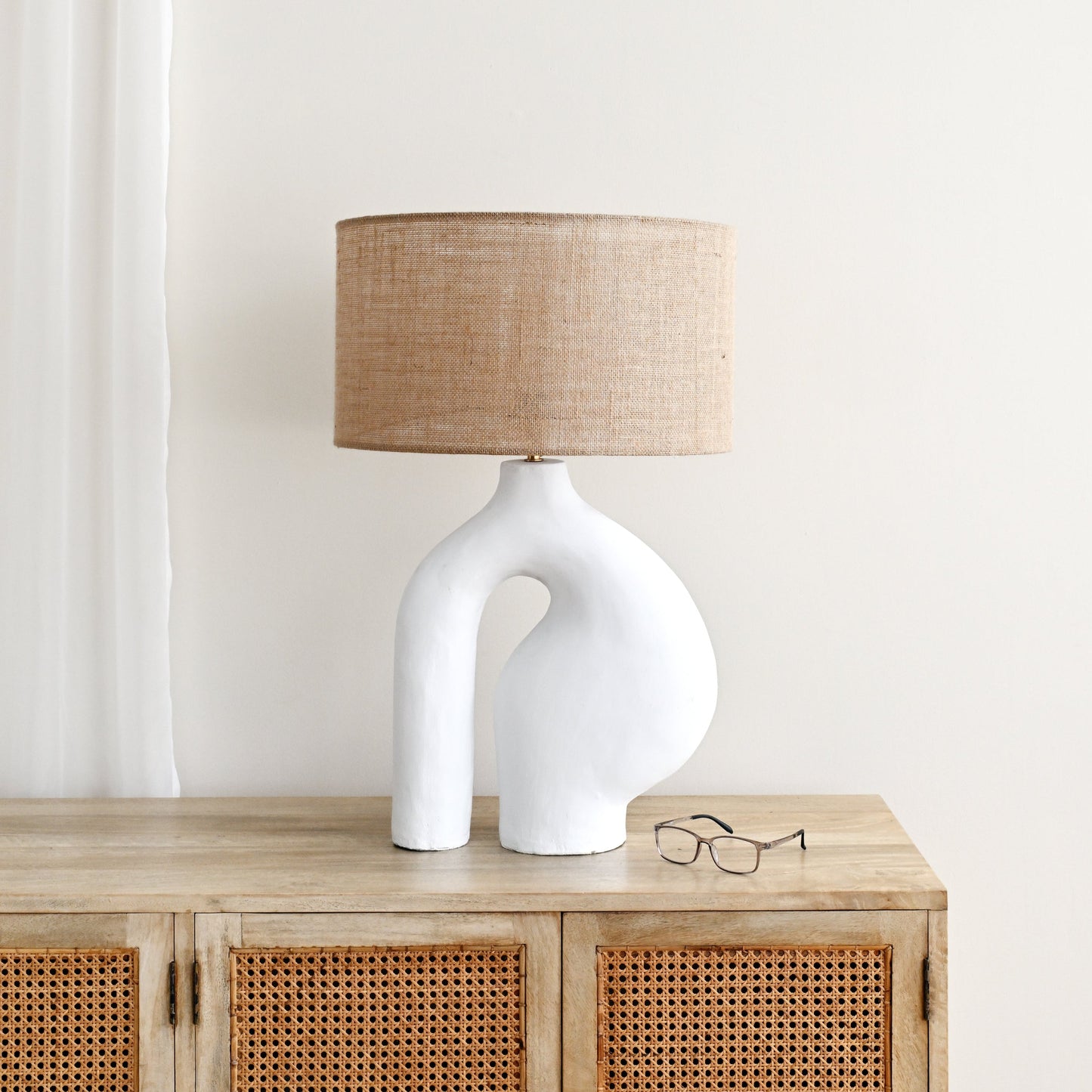Langsa Table Lamp - White
