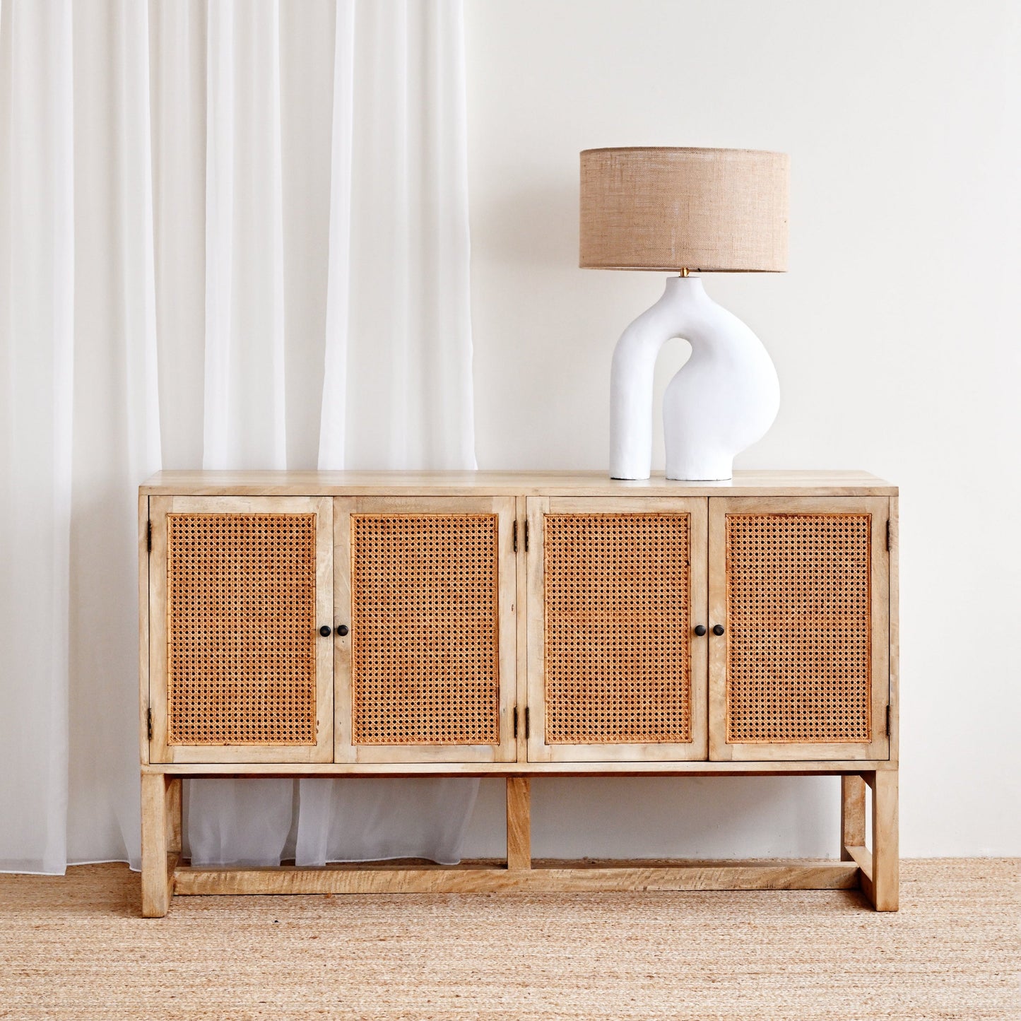 Langsa Table Lamp - White