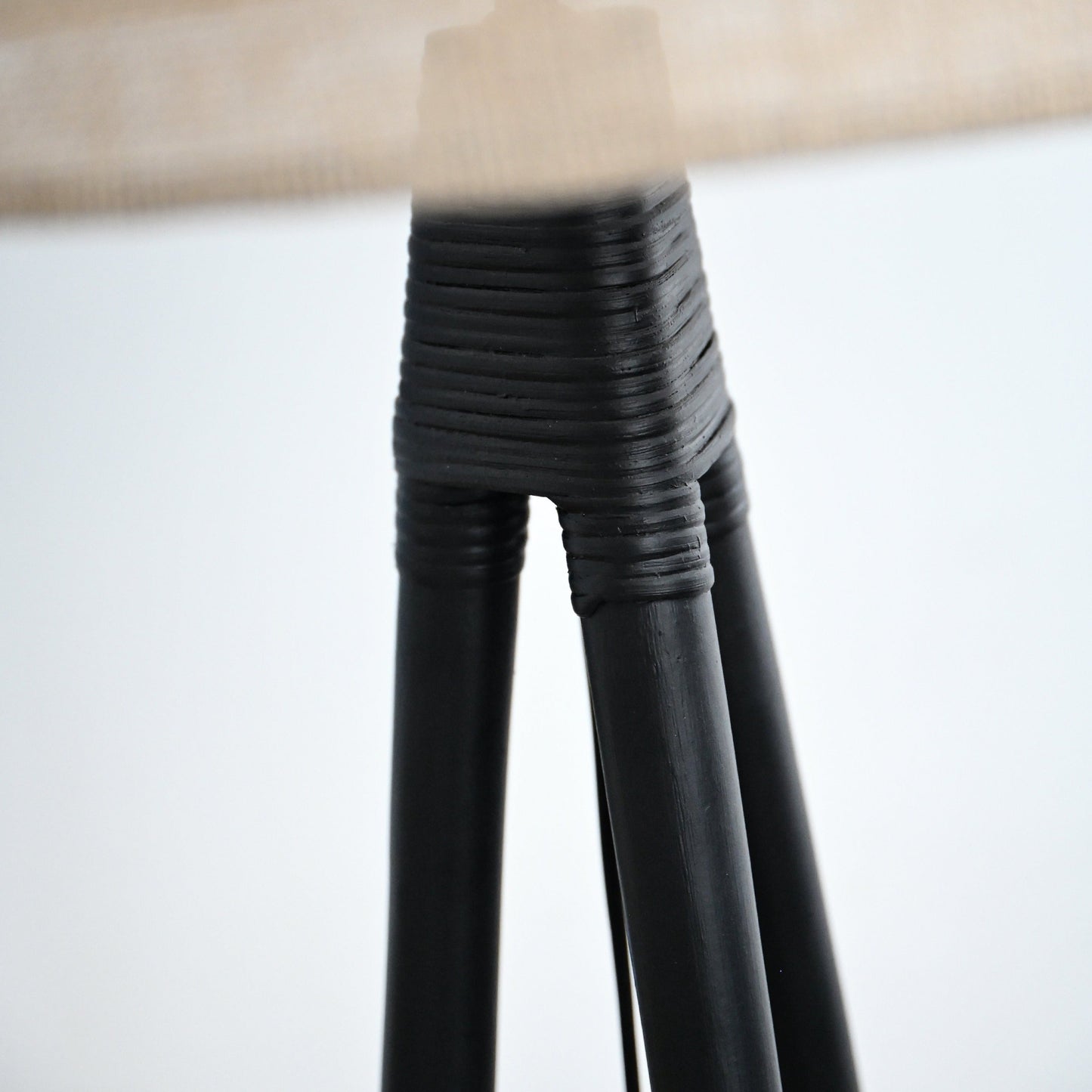 Lime Standing Lamp - Black