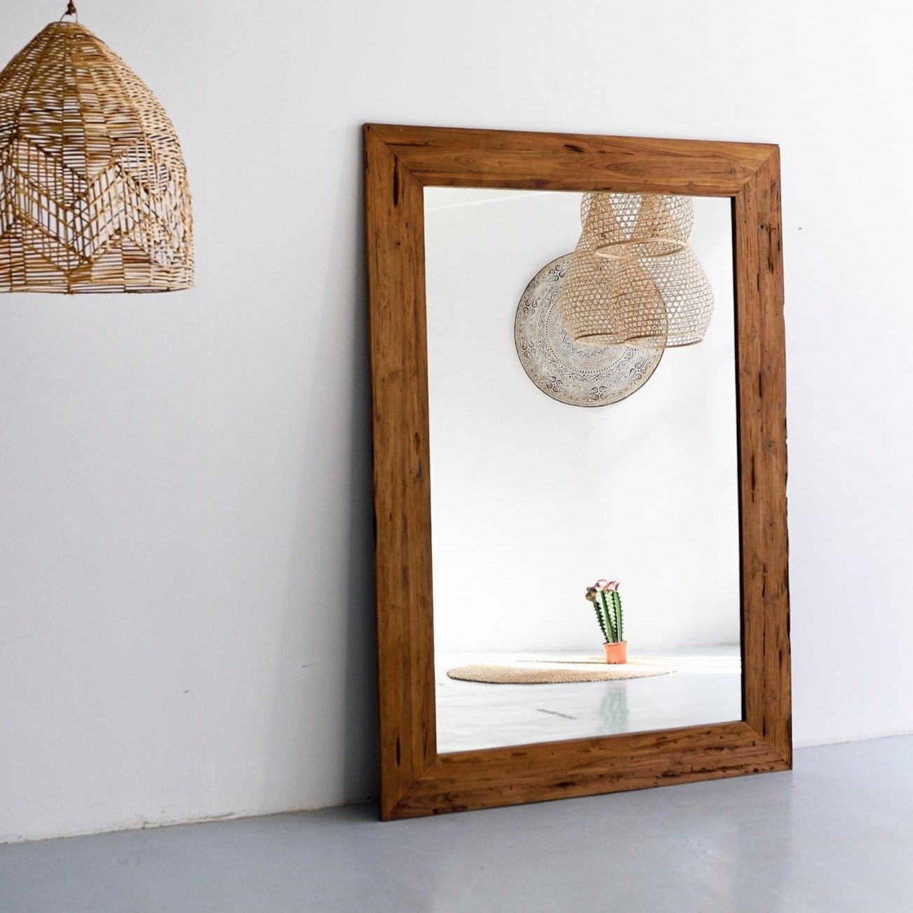 Reclaimed Teak Mirror - 160cm X 230cm